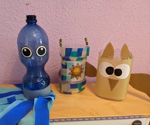 Laternen aus Plastikflaschen basteln: 3 einfache Ideen für Kinder