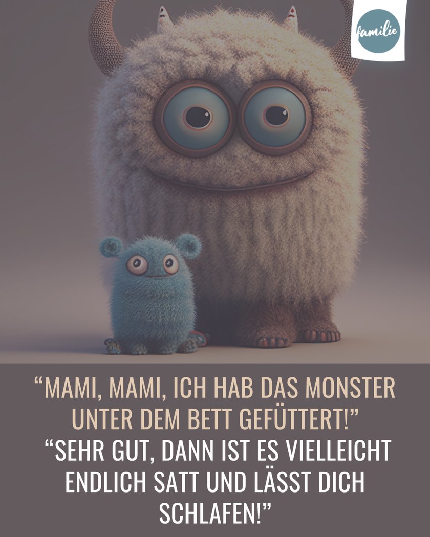 Mami-Mami-Witze - Das Monster unter meinem Bett
