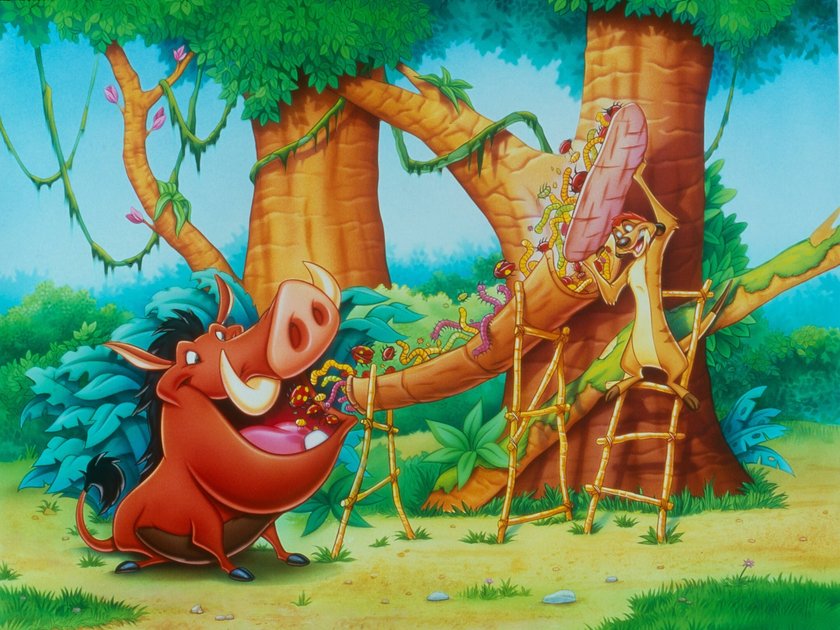 Abenteuer mit Timon und Pumbaa Szene Serie 