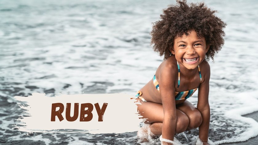 #13 Australische Vornamen: Ruby