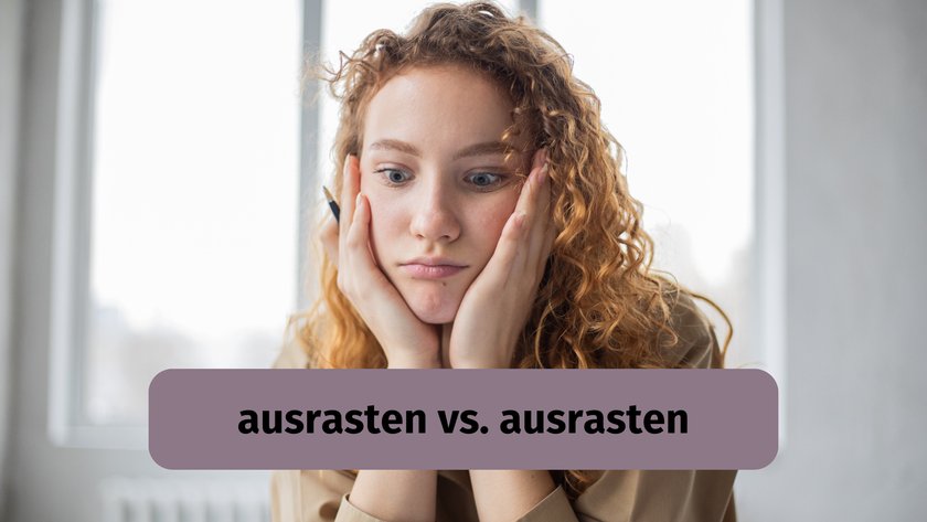 ausrasten