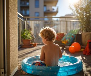 Verbotene Abkühlung: Warum viele Balkon-Planschbecken in Deutschland untersagt sind