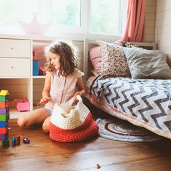 Aufbewahrungskorb fürs Kinderzimmer: Tipps & die 28 stylischsten Modelle