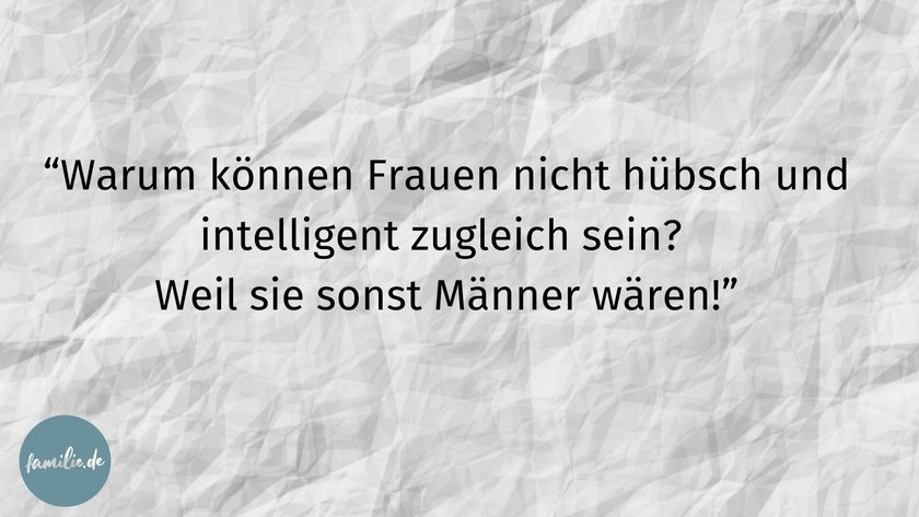 Schlimme Altherrenwitze - Hübsch und intelligent