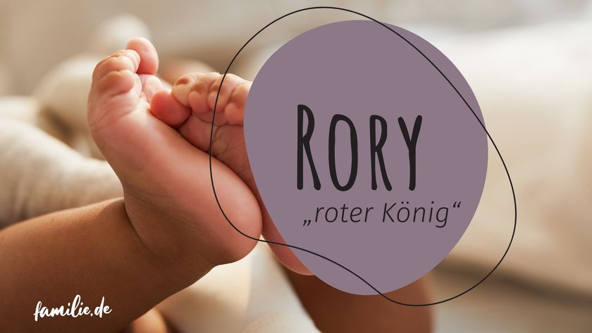 Jungennamen Farbe Rot - Rory