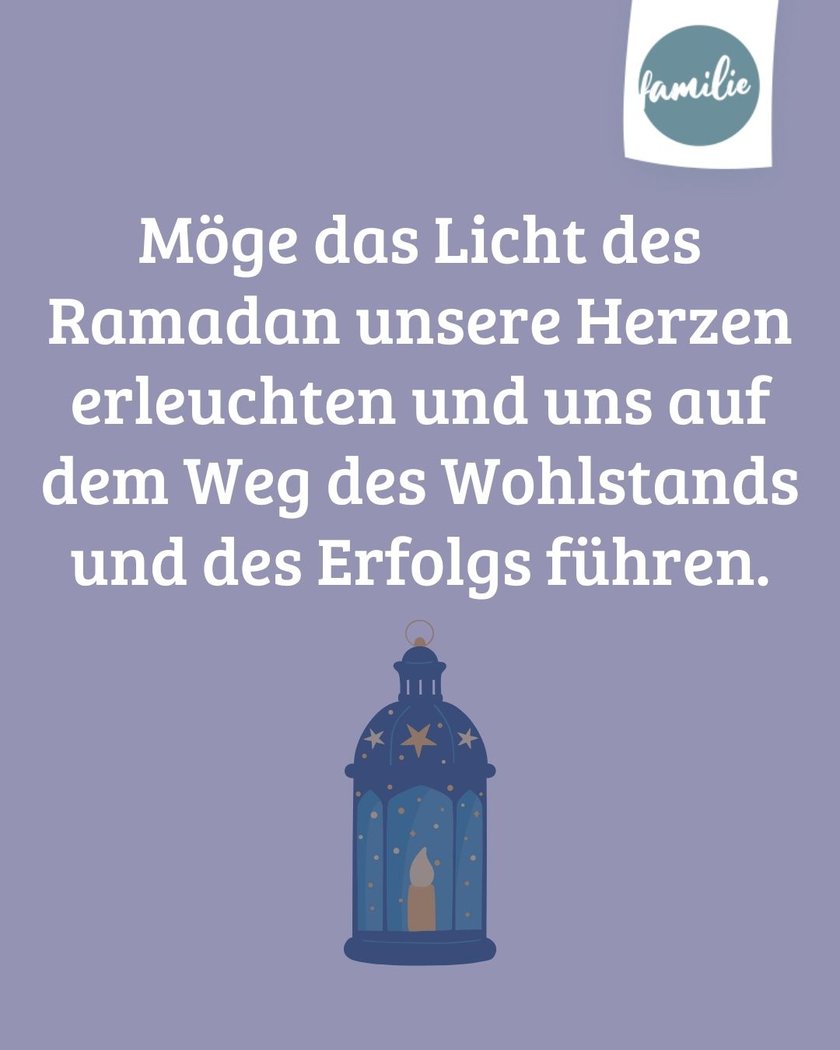 Ramadan Wünsche zum Verschicken an Freunde und Familie