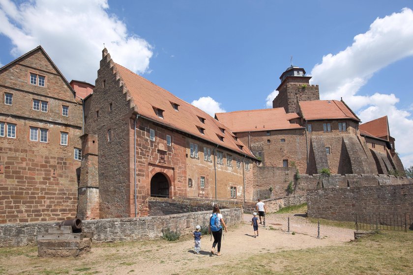 Die Burg Breuberg gehört zu einer der schönsten Jugendherbergen Deutschlands.