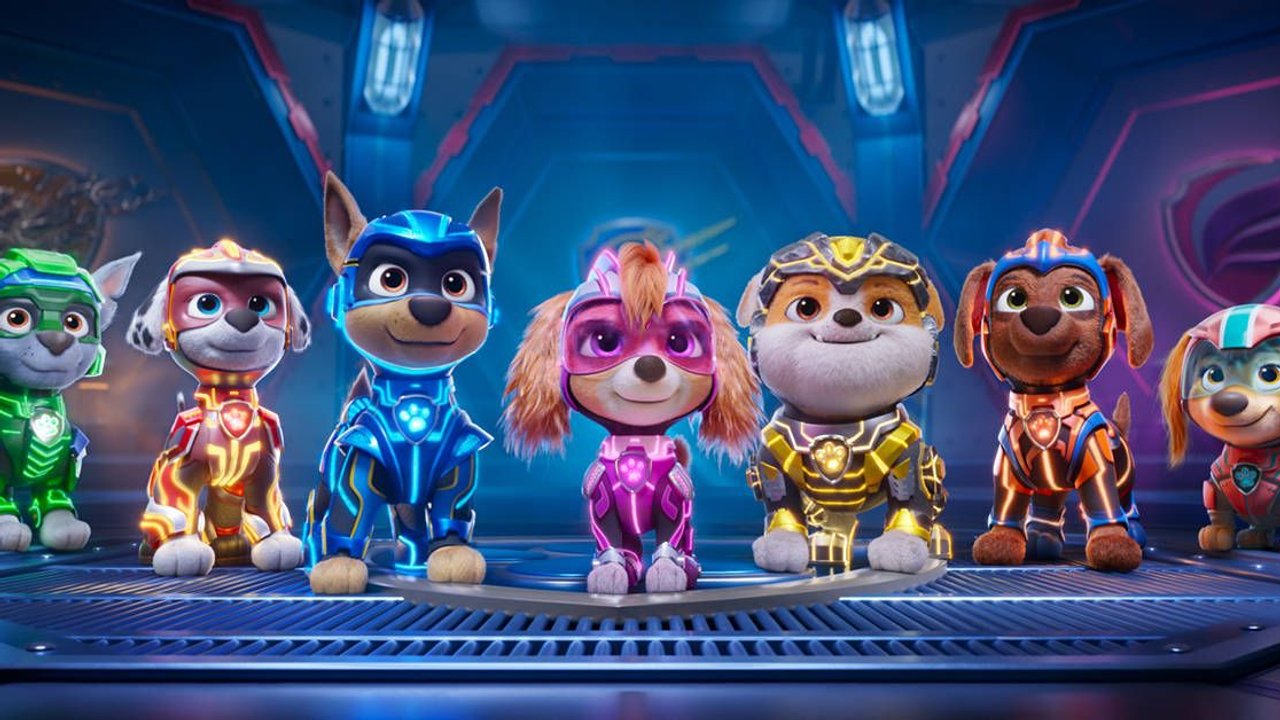 RELEASE DATE: September 29, 2023. TITLE: Paw Patrol: The Mighty Movie. STUDIO: . DIRECTOR: Cal Brunker. PLOT: A magical meteor crash lands in Adventure City, and gives the PAW Patrol pups superpowers, transforming them into The Mighty Pups. STARRING: Callum Shoniker as Rocky, Christian Corrao as Marshall, Christian Convery as Chase, McKenna Grace as Skye, Luxton Handspiker as Rubble, Nylan Parthipan as Zuma and Marsai Martin as Liberty. USA PUBLICATIONxINxGERxSUIxAUTxONLY - ZUMAl90_ 20230617_shv_l90_631 Copyright: xParamountxPicturesx