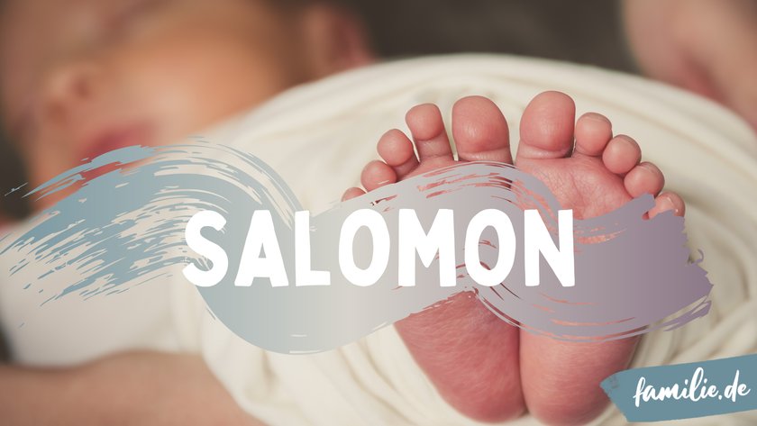 Salomon ist ein lateinischer Name.