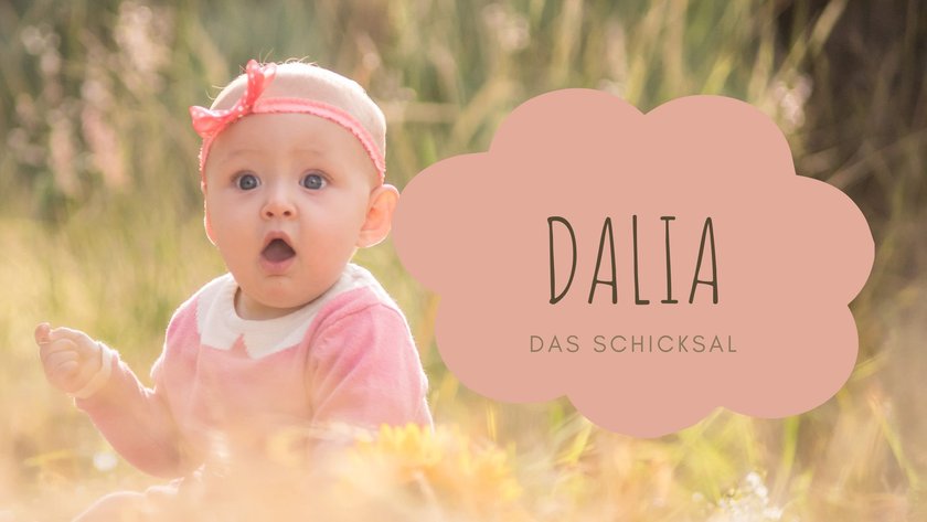 #5 Vornamen, die „Schicksal" bedeuten: Dalia