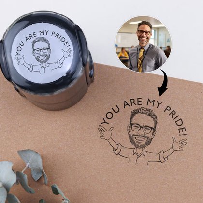 Personalisierter Lehrer Stempel