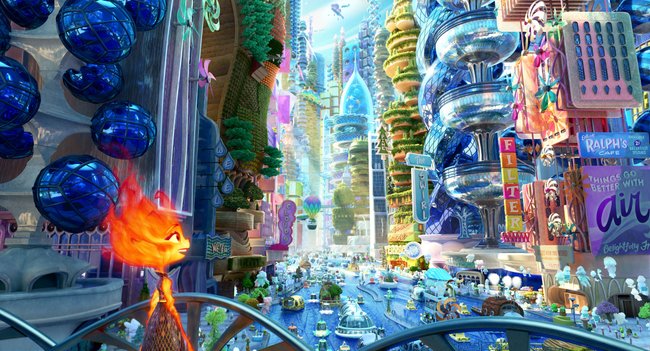 ELEMENTAL City Pixar Film
