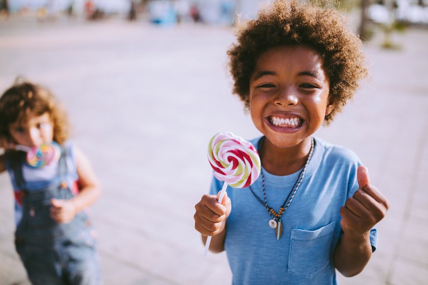 Gesunde Ernährung für Kinder: Süßigkeiten sind ok