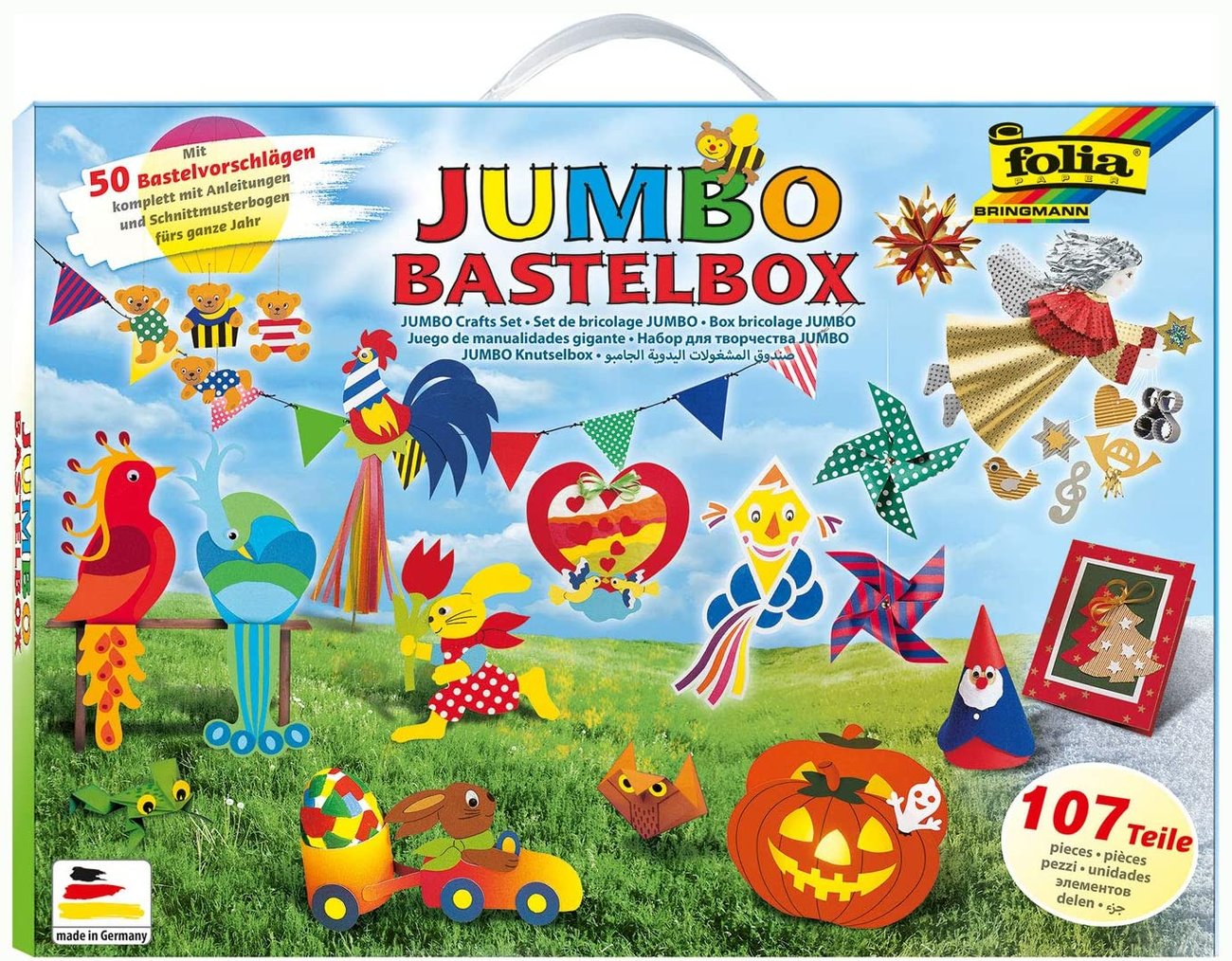 Bastelboxen für Kinder: Jumbo Bastelbox von Folia