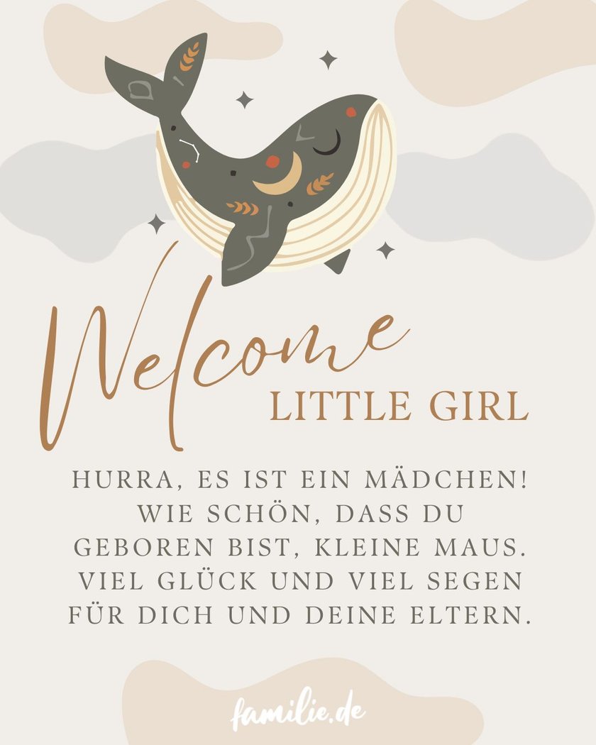 glückwünsche zur geburt eines mädchens kostenlos