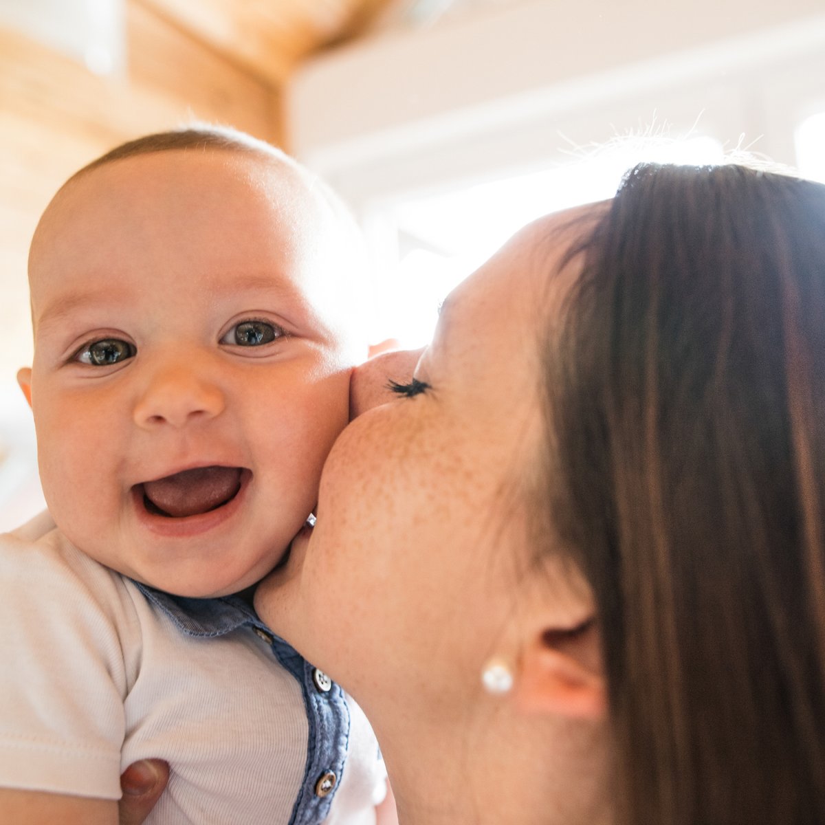 Baby küssen trotz herpes