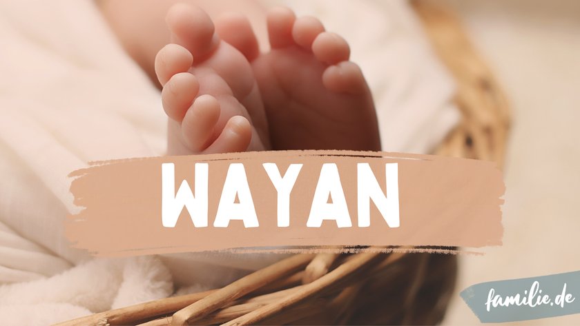 Der Name „Wayan“ kommt aus Bali und wird traditionell dem ersten Sohn eines Paares gegeben.