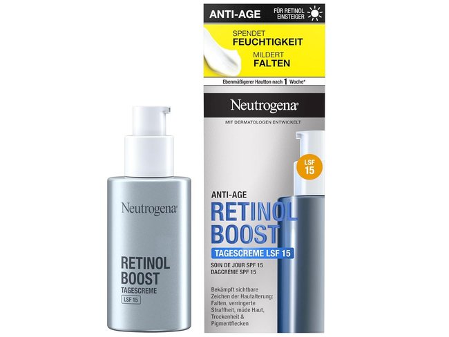 Antifaltencreme-Test – Neutrogena Retinol Boost Tagescreme