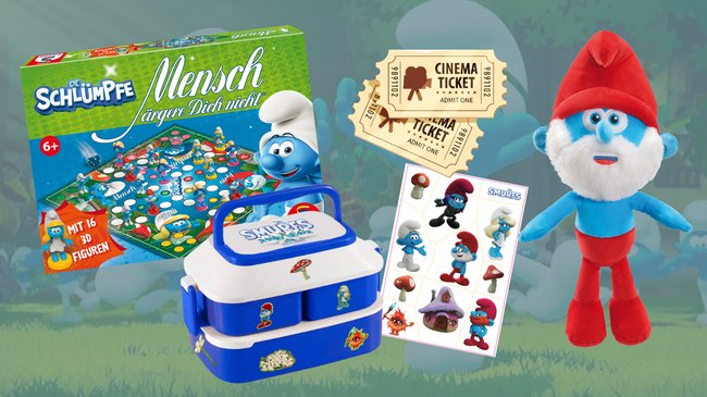 Gewinnspiel zum Kinostart Die Schlümpfe