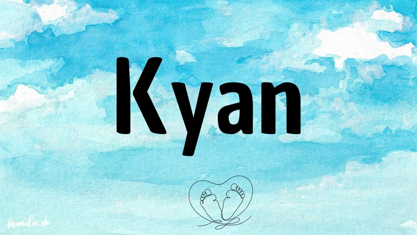 Jungennamen Farbe Blau - Kyan