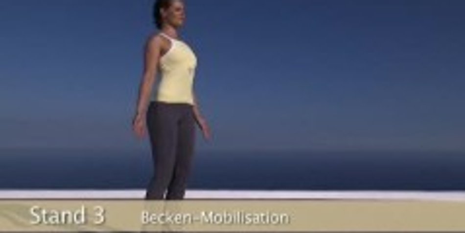 Fitness: Beckenmobilisation