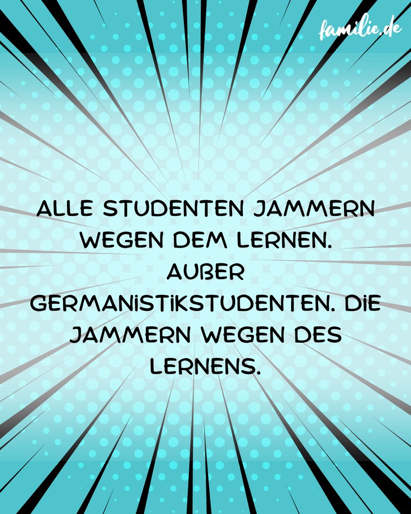 Studenten-Witze: Wie denn nun?