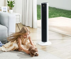 Unter 100 €: Amazon verkauft flüsterleisen Turmventilator mit Schlafmodus zum Bestpreis