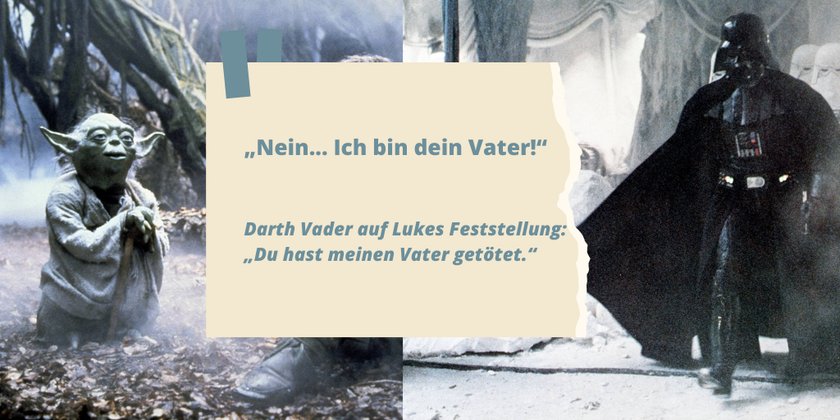 Star Wars Zitate Die besten & legendärsten Sätze aus Episode IIX