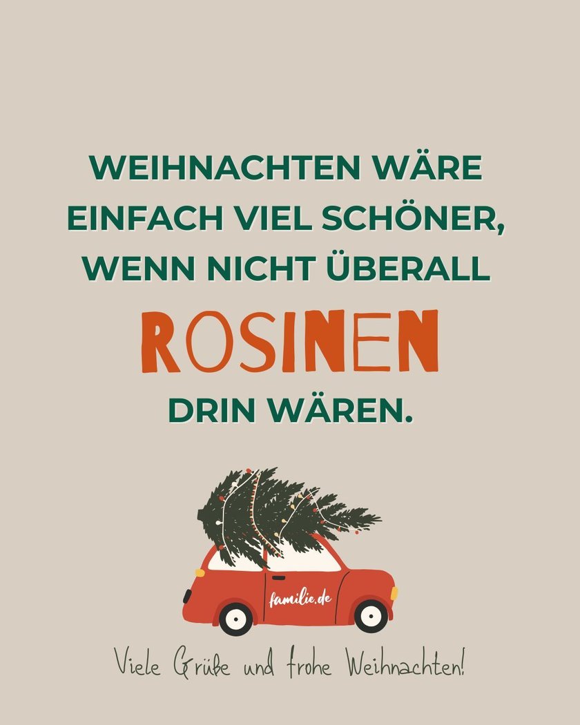 Lustige Sprüche zu Weihnachten