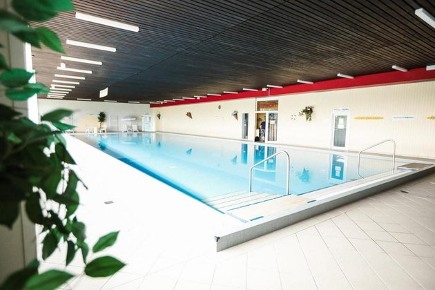 Harz mit Kindern: Der Pool im Apartmenthaus war wirklich sehr großzügig.