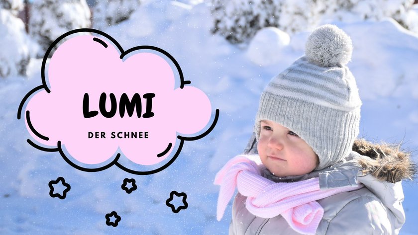 #4 winterliche Vornamen: Lumi