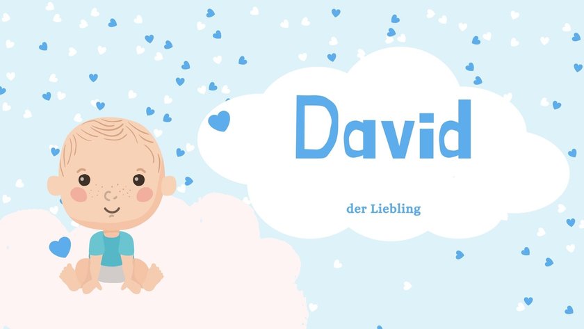 Babynamen mit der Bedeutung „Liebe": David