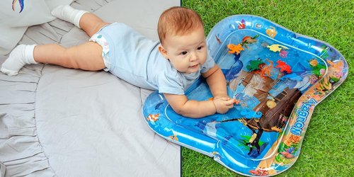 Unter 14 €: Amazon verkauft sichere Baby-Wassermatte gegen Hitze zum Knallerpreis