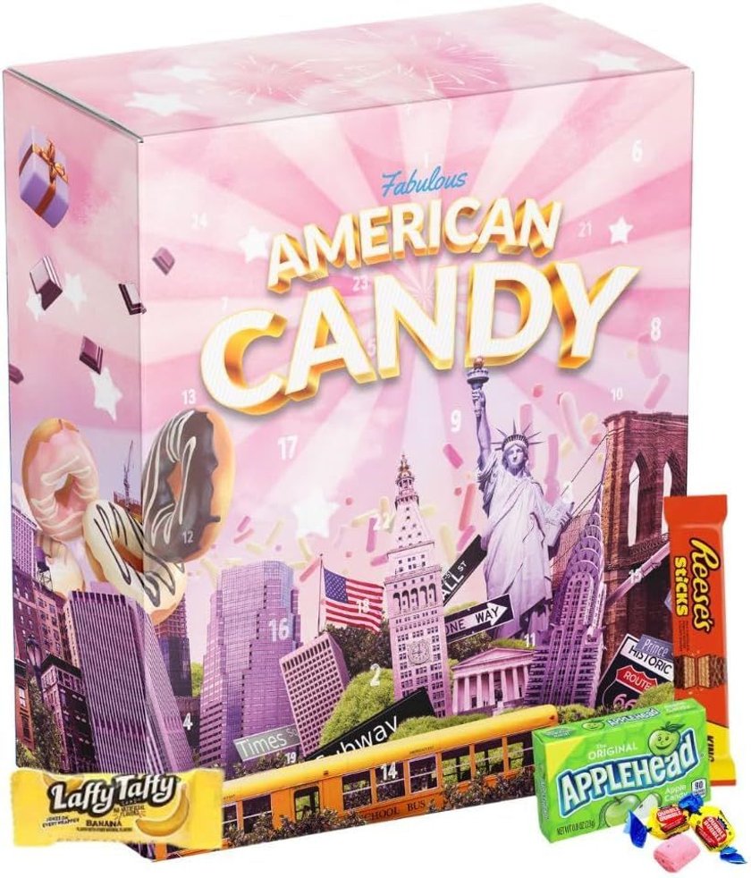 Ausgefallene Adventskalender: American Candy
