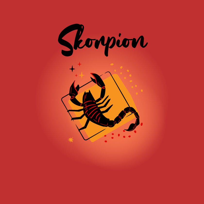 Die Farben des Sternzeichen Skorpion