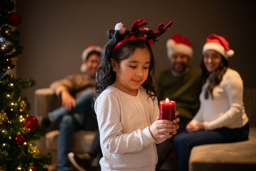 Weihnachtsspruch: Advent, Advent, ein Lichtlein brennt