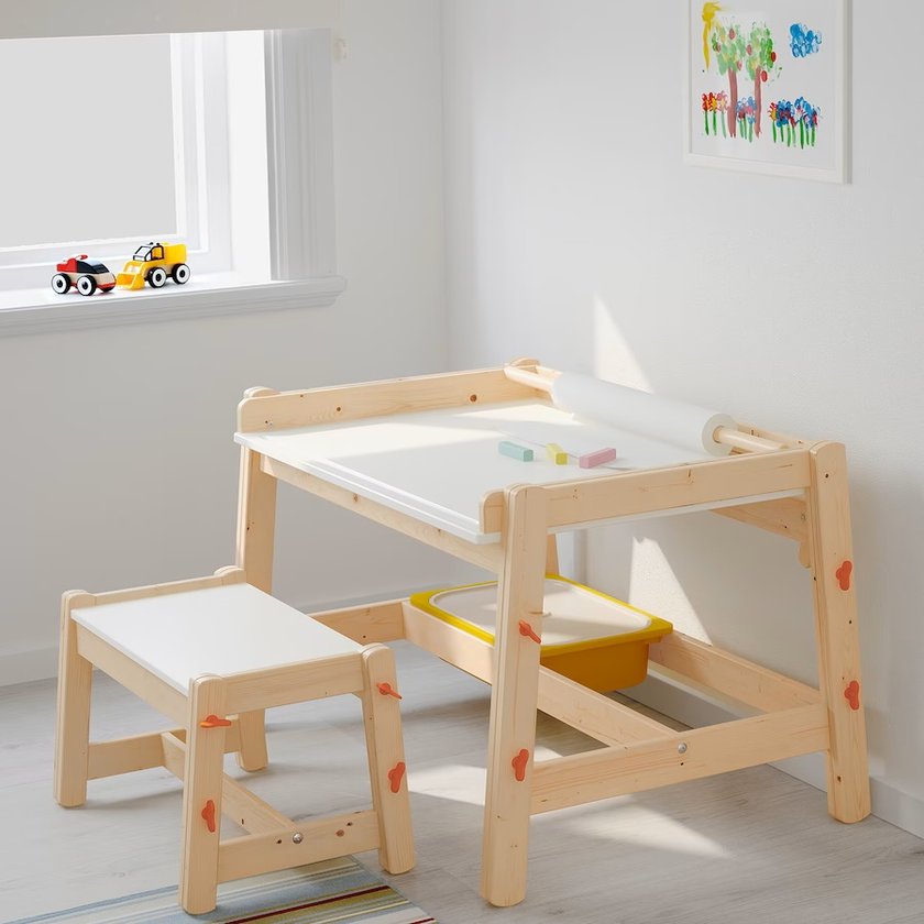 Montessori Kinderzimmer Ikea: Bastelecke