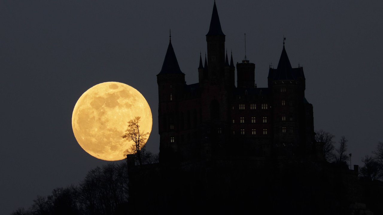 Mystische Stimmung auf der Burg Hohenzollern