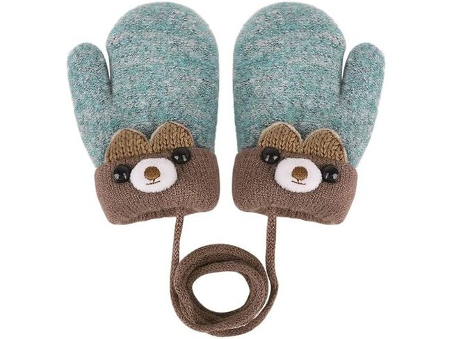 Handschuhe für Kleinkinder – YSXY gestrickte Fäustlinge