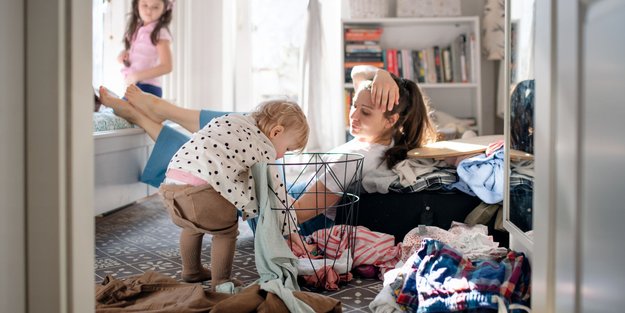 "Es gibt schon einen Grund, warum sich 40 % der Paare nach dem ersten Jahr mit Kind trennen"