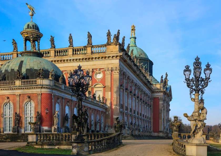 Neues Palais, Unesco-Welterbepark Sanssouci, Potsdam, Brandenburg, Deutschland *** New Palace, Unesco World Heritage Park Sanssouci, Potsdam, Brandenburg, Germany