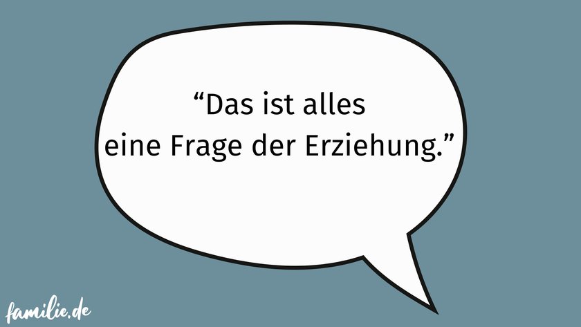 Boomer-Eltern-Sätze - 6 Frage der Erziehung