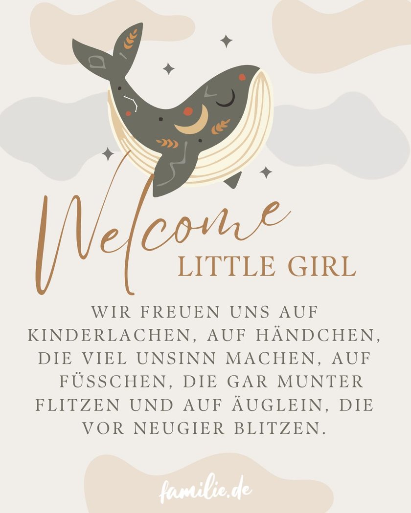 Gedichte Geburt Mädchen