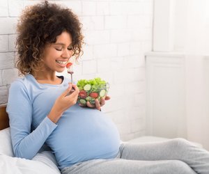 Salat in der Schwangerschaft? Sicher genießen