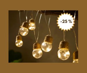 bonprix verkauft stylische LED-Lichterkette mit 25 % Rabatt