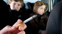 Rauchverbot, wenn Kinder mit im Auto sind