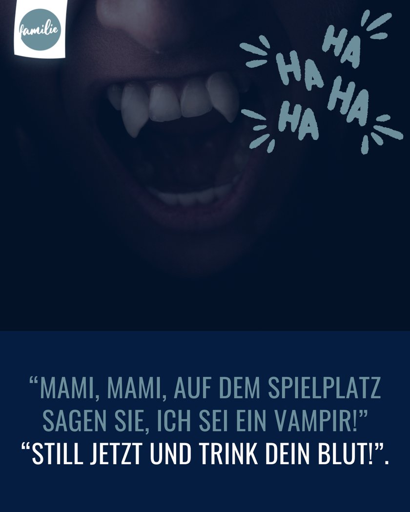 Mami-Mami-Witze - Kleiner Vampir