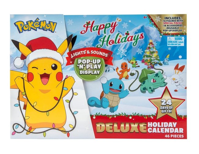 Pokemon Adventskalender - Pokèmon Happy Holidays Deluxe Adventskalender