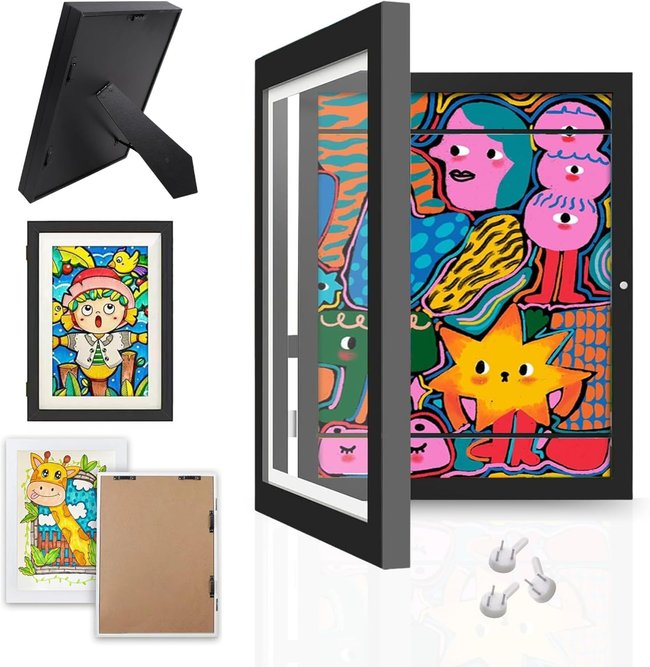 Bilderrahmen Kinderzeichnungen - Krobby Kinderkunst-Bilderrahmen