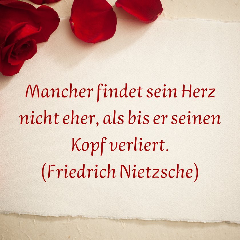 Liebeszitate - Nietzsche